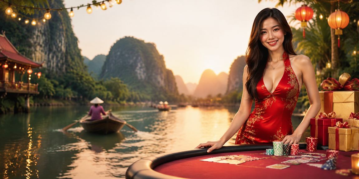 Cảnh người chơi trải nghiệm casino sống động tại Việt Nam